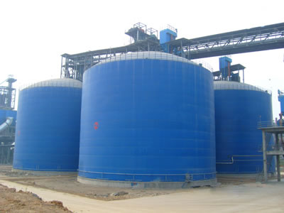 舞阳水泥钢板库改造